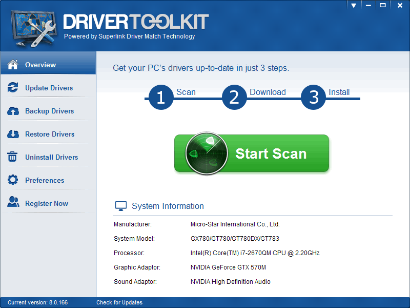 Interface of DriverToolkit